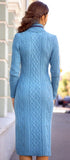 Women's Hand Knitted Dress 17E - KnitWearMasters