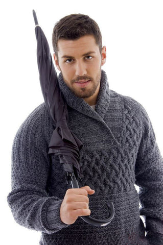 Men's Hand Knit Sweater 194B - KnitWearMasters