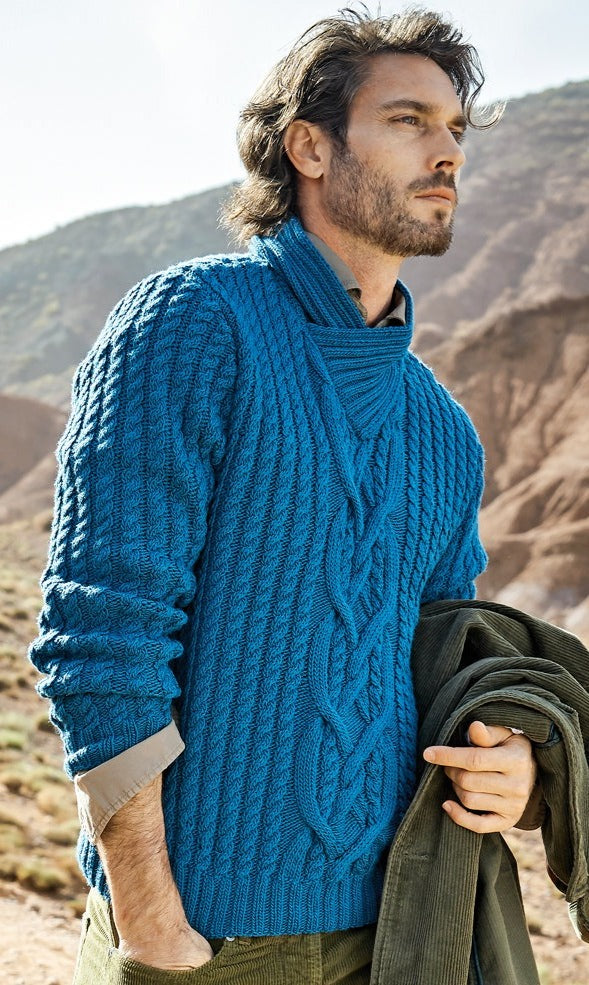 Made to order Men Hand Knit Sweater 256B - KnitWearMasters