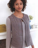Womens Hand Knit Wool Vest 53N - KnitWearMasters