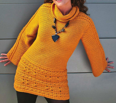 Women Crochet Blouse, 29S - KnitWearMasters
