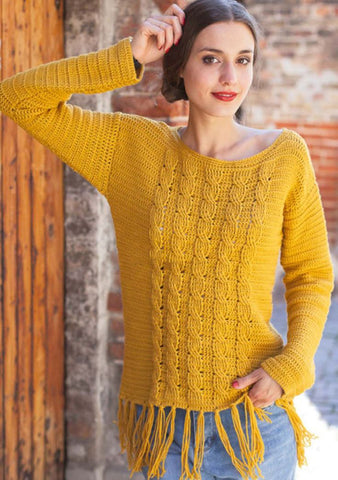 Women Crochet Blouse, 24S - KnitWearMasters