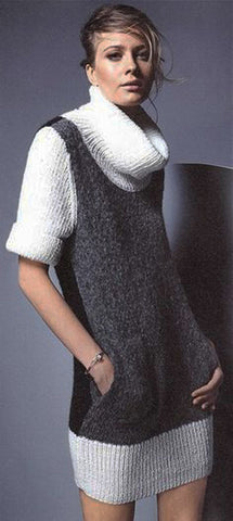 Women's Hand Knit Dress 33E - KnitWearMasters
