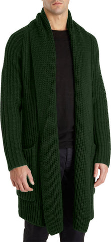 MADE TO ORDER Men hand knit cardigan 137A - KnitWearMasters