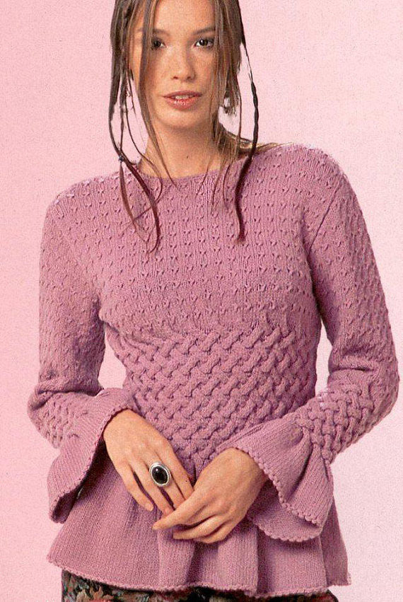 Women's Knit Boatneck Sweater 41C - KnitWearMasters