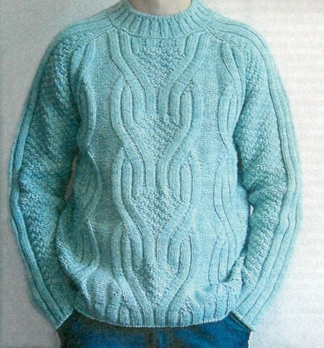 Men's Hand Knit Sweater 165B - KnitWearMasters